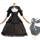 劇場版 魔法少女まどか☆マギカ[新編]叛逆の物語 暁美ほむら 黒いワンピース コスプレ衣装(ゲーム• アニメコスプレ衣装でおすすめの商品)