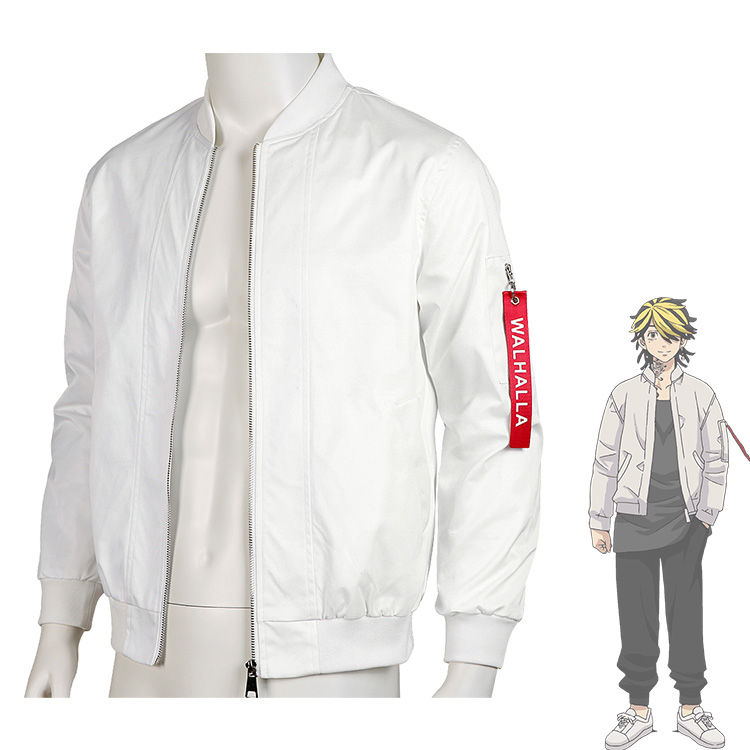 東京リベンジャーズ 羽宮一虎 芭流覇羅 モチーフ トートバッグ 白 東京リベンジャーズ 羽宮一虎 芭流覇羅 モチーフ トートバッグ 白