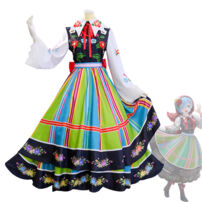 Re:ゼロから始める異世界生活 レム カントリードレス コスプレ衣装(Re:ゼロから始める異世界生活 コスプレ衣装)