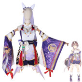 ウマ娘 プリティーダービー トウカイテイオー コスプレ衣装 紫雲の夢見取り 秋衣装 勝負服(ゲーム• アニメコスプレ衣装でおすすめの商品)