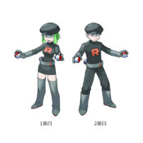 ポケットモンスター ロケット団したっぱ コスプレ衣装(ポケットモンスター(アニポケ) コスプレ衣装)