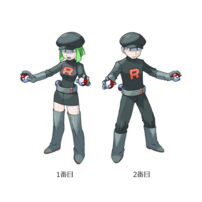 ポケットモンスター ロケット団したっぱ コスプレ衣装(202×202)