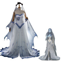 ティム・バートンのコープスブライド エミリー コスプレ衣装(その他 コスプレ衣装)