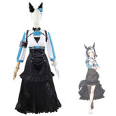 ウマ娘 プリティーダービー メジロラモーヌ 勝負服 コスプレ衣装(送料無料)