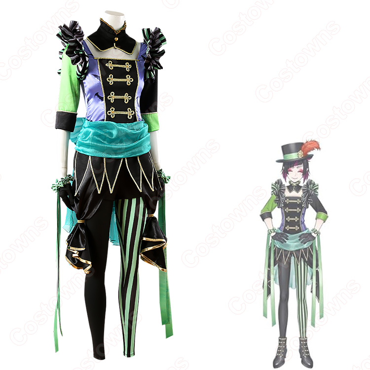 ★値下げ可★ツイステッドワンダーランドトレイン衣装ウィッグ付き　女性M〜Lサイズ ☆値下げ可☆ツイステッドワンダーランドトレイン衣装ウィッグ付き