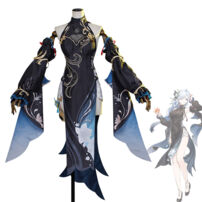 原神 申鶴 冷花幽露 コスプレ衣装(原神 コスプレ衣装)