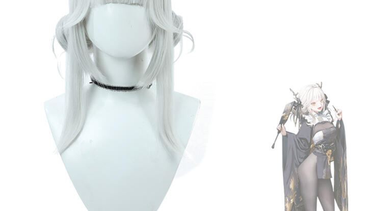 勝利の女神:NIKKE ブラン 歪萌舎製コスプレ衣装＋ウィッグ NIKKE