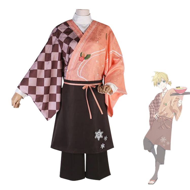 鏡音レン VOCALOID VOCALOID鏡音レンコスプレ衣装一式 コスプレ衣装 ボカロ コス服 レン ボーカロイド 格安 コスプレ衣装
