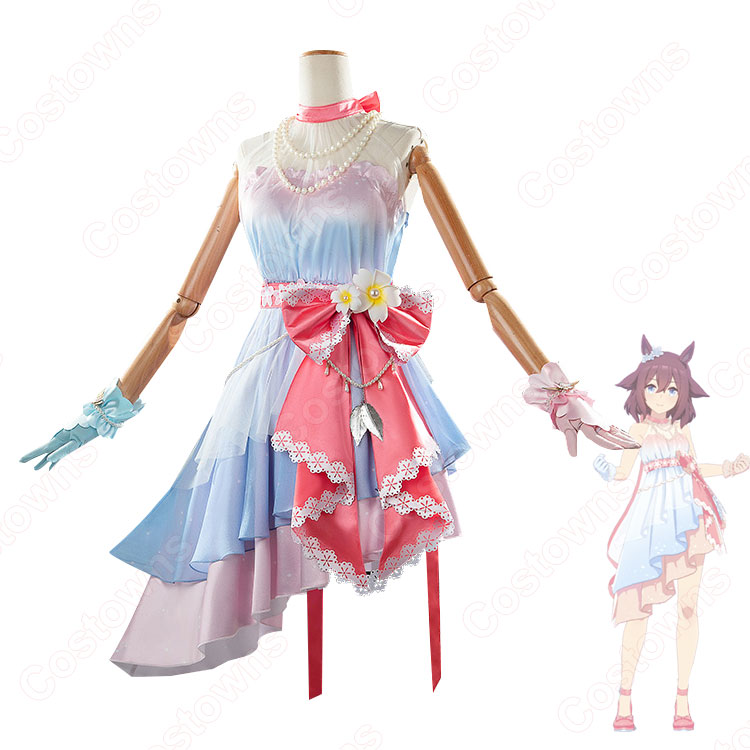 コスプレ衣装　ウマ娘　サクラノチヨノオー　勝負服　ドレス　ワンピース　ドレス 177a6d4aa22e448790695bdf4874c2