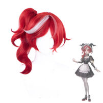 IdentityV 第五人格 トゥルース＆リーズニング 赤髪の魔女 祭司(フィオナ・ジルマン) スカーレット コスプレウィッグ(コスプレウィッグ)