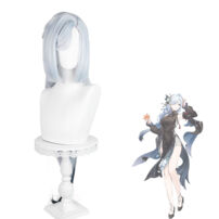 原神 申鶴 冷花幽露 コスプレウィッグ(コスプレウィッグ)