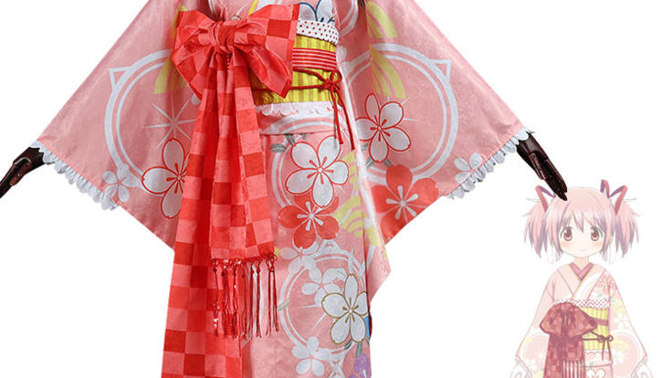 魔法少女まどか☆マギカ 鹿目まどか 晴着 コスプレ衣装 ホーム