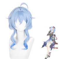 原神 甘雨 玄玉瑶芳 コスプレウィッグ(コスプレウィッグ)