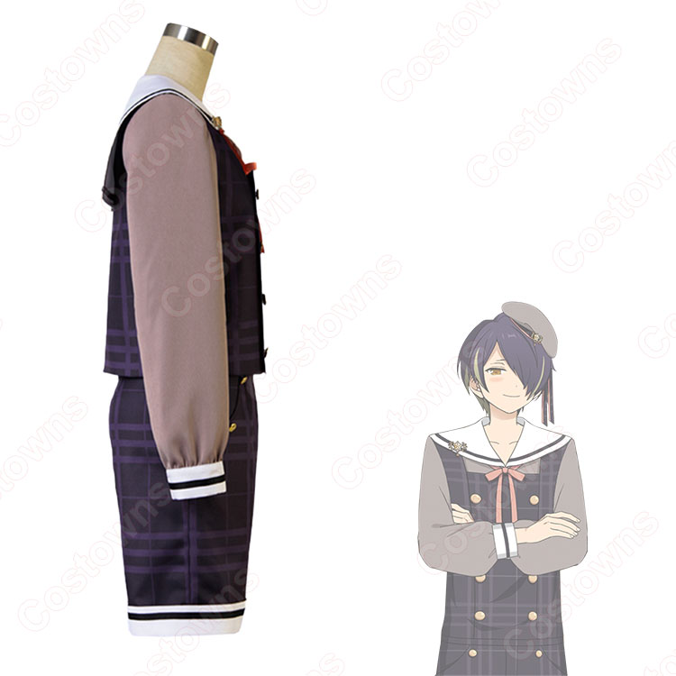あんさんぶるスターズ！ 仙石忍 どこかの学校の制服 コスプレ衣装