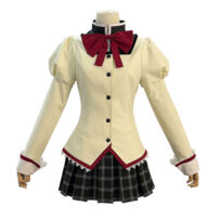 鹿目まどか 暁美ほむら コスプレ衣装 劇場版 魔法少女まどか☆マギカ〈ワルプルギスの廻天〉 見滝原中学校 制服(魔法少女まどか☆マギカ コスプレ衣装)