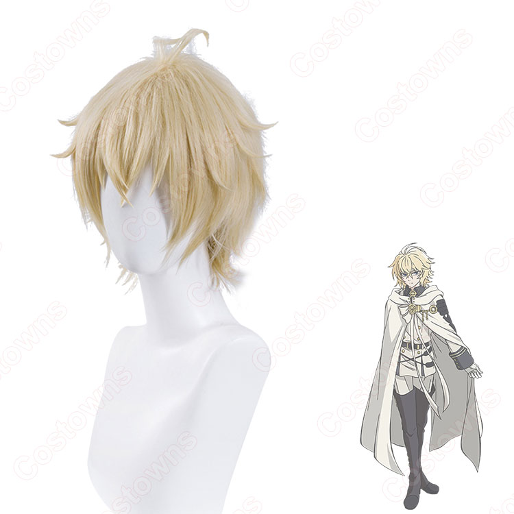 終わりのセラフ 百夜ミカエラ コスプレウィッグ - Costowns
