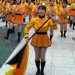 京都橘高等学校 吹奏楽部 コスプレ衣装 オレンジ色 ユニフォーム
