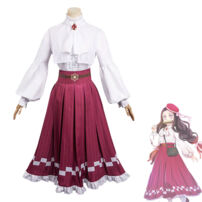 鬼滅祭 ～アニメ伍周年記念祭～ 竈門禰豆子 コスプレ衣装(鬼滅の刃 コスプレ衣装)