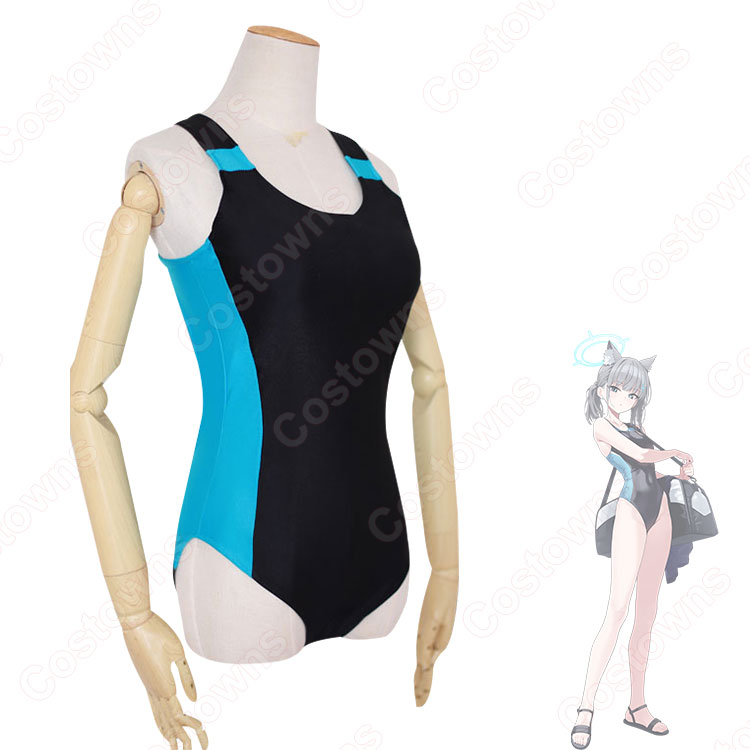 ブルーアーカイブ 砂狼シロコ 水着 コスプレ衣装 - Costowns