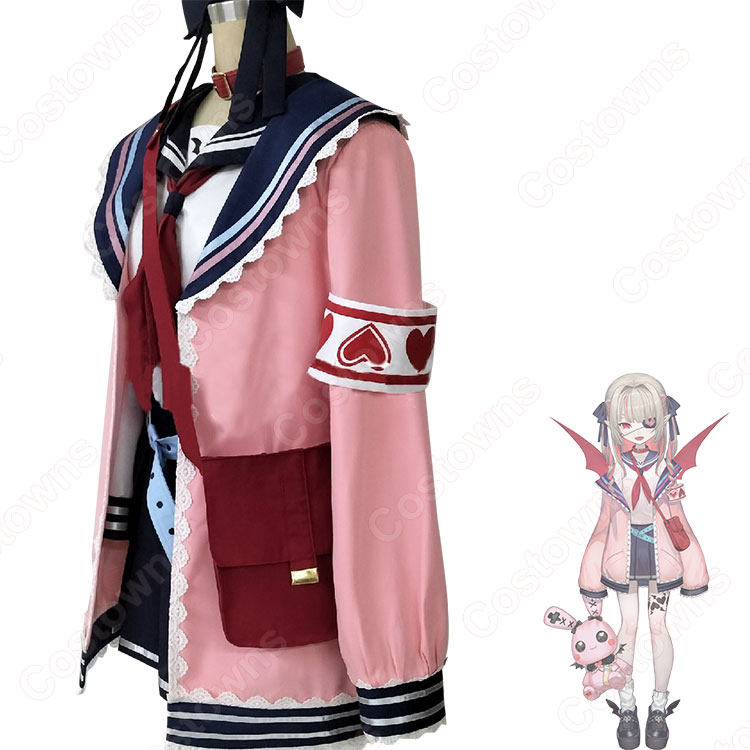 にじさんじ 魔界ノりりむ コスプレ衣装 セーラー服 - Costowns