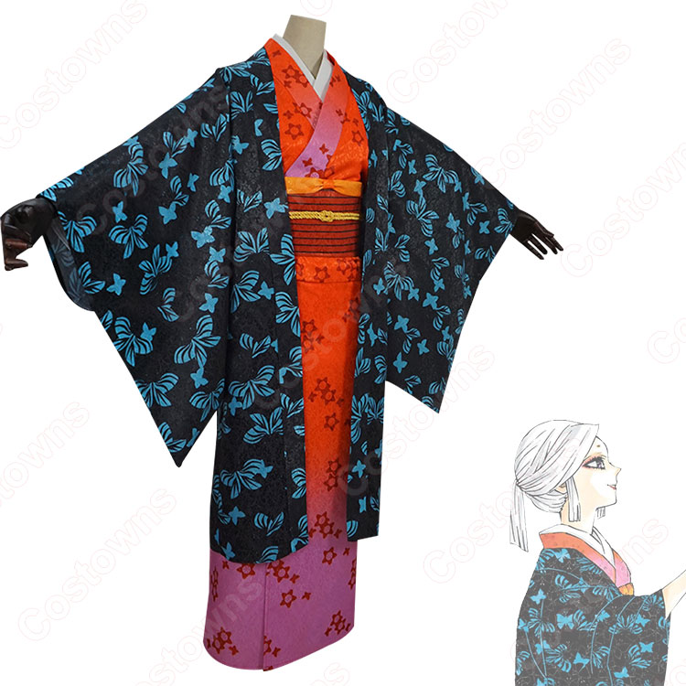 キャラウィッグ付き】産屋敷あまね　コスプレ 鬼滅の刃 産屋敷あまね コスプレ衣装 - Costowns