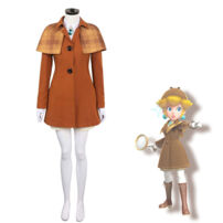 プリンセスピーチ Showtime! ピーチ姫 探偵 コスプレ衣装(その他 コスプレ衣装)