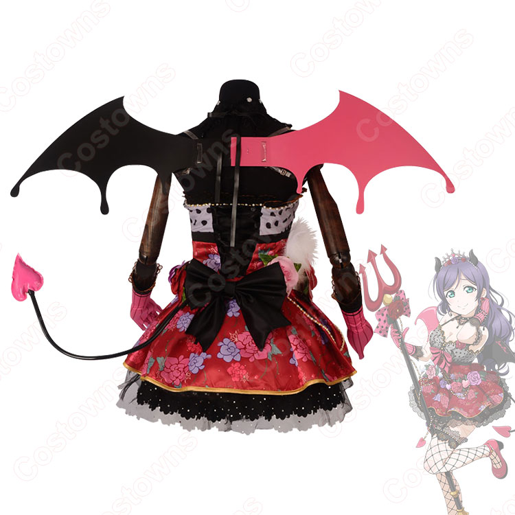 ラブライブ μ's 東條希 小悪魔 アイドル衣装 スクフェス感謝祭 缶バッジ ラブライブ！スクフェス 小悪魔編 東條希 魂をいただいちゃう