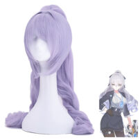 崩壊3rd ブローニャ・ザイチク 新生の銀翼 非凡な態度 コスプレウィッグ(コスプレウィッグ)