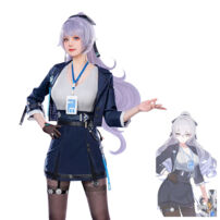 崩壊3rd ブローニャ・ザイチク 新生の銀翼 非凡な態度 コスプレ衣装(崩壊3rd コスプレ衣装)