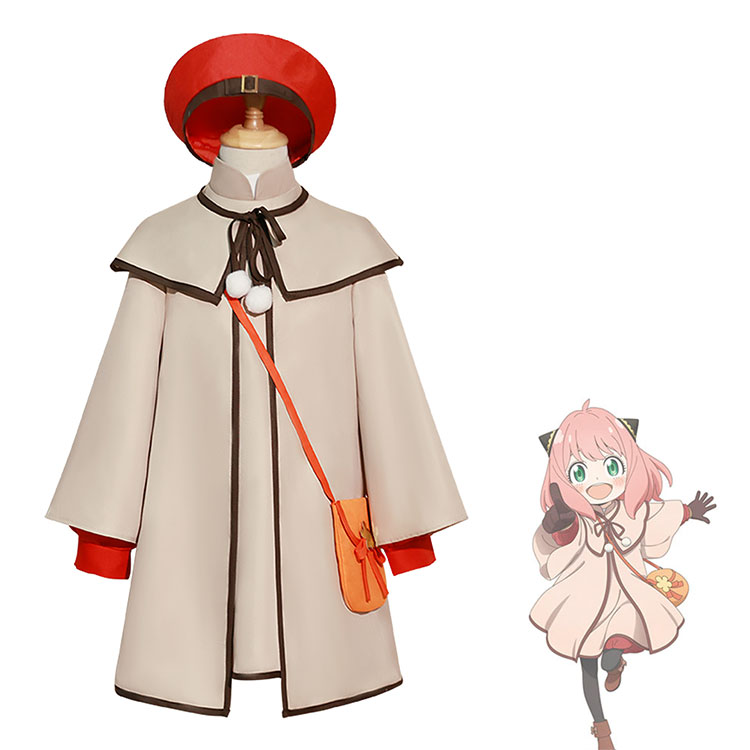 送料無料！！劇場版 SPY×FAMILY CODE: White アーニャ・フォージャー コスプレ衣装
