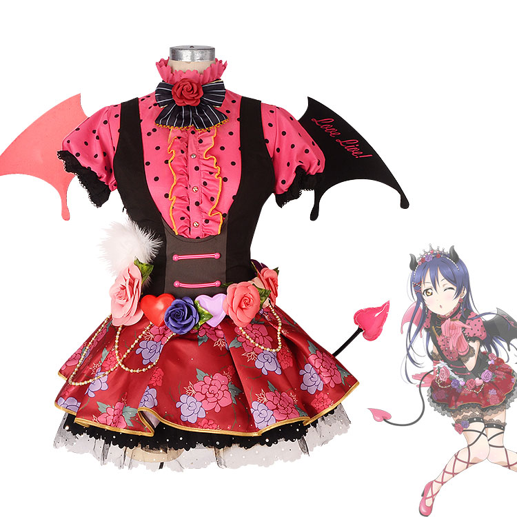 園田海未　小悪魔覚醒　コスプレ 071e8cddfc8947d084cf2ed133cd15