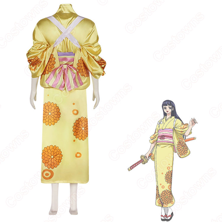 ONE PIECE（ワンピース） 菊の丞 コスプレ衣装 - Costowns