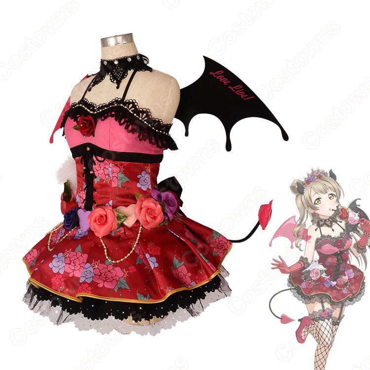 ラブライブ 南ことり 小悪魔覚醒 コスプレ 衣装 L ラブライブ！スクフェス 南ことり 小悪魔編 ちょっとした違い コスプレ