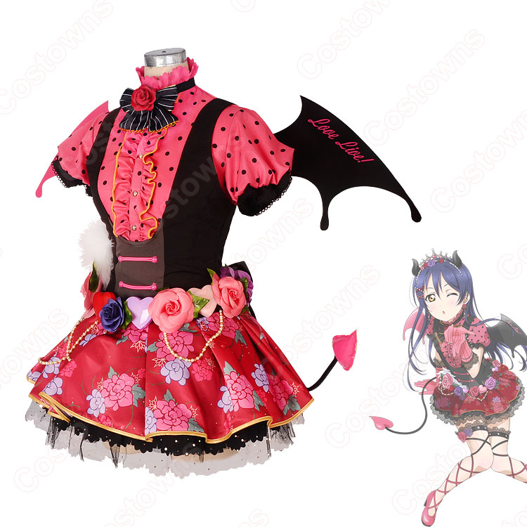 ラブライブ！スクフェス 園田海未 小悪魔編 小悪魔なセリフ コスプレ