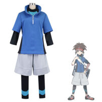 ポケットモンスターブラック2・ホワイト2 男の子 キョウヘイ コスプレ衣装(ポケットモンスター(アニポケ) コスプレ衣装)
