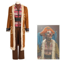 実写版 ONE PIECE（ワンピース） 千両道化のバギー コスプレ衣装(ONE PIECE（ワンピース） コスプレ衣装)