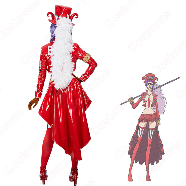 ONE PIECE（ワンピース） ベロ・ベティ 東軍 軍隊長 コスプレ衣装