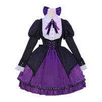 パンティ&ストッキングwithガーターベルト ストッキング コスプレ衣装 パンスト姉妹 ロリータ ドレス(パンティ&ストッキングwithガーターベルト コスプレ衣装)