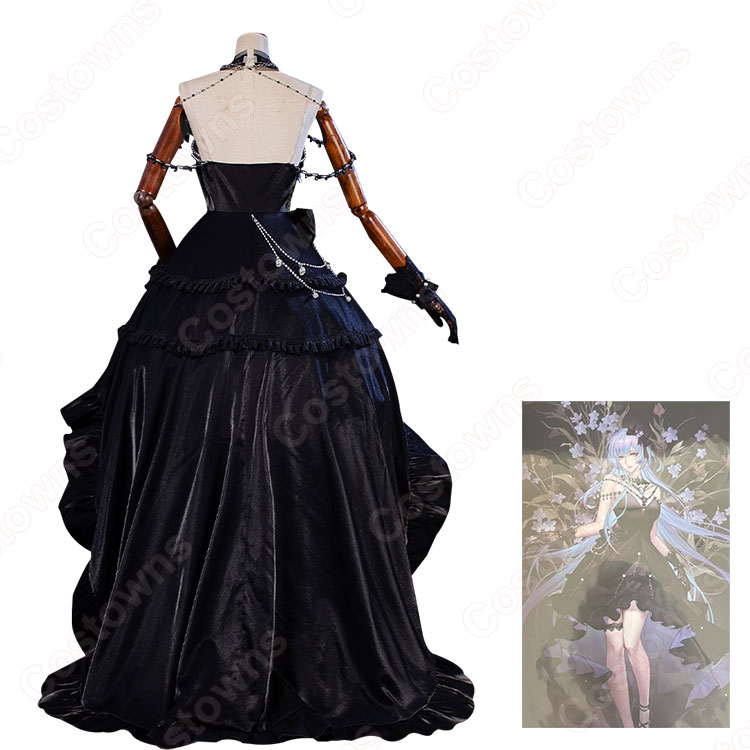 【最終値下げ】無期迷途 ハーメル コスプレ衣装 コラボカフェ 黒ドレス 2abf5ddf91444022b74ea3a87e9895