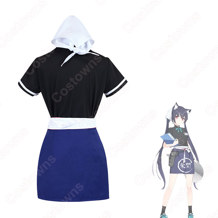 α1 ブルーアーカイブ ラーメン店&店員 黒見セリカ スリーブ&プレイマット ブルアカ ラーメン店&店員 黒見セリカ スリーブ&プレイマット EVTFYQCO