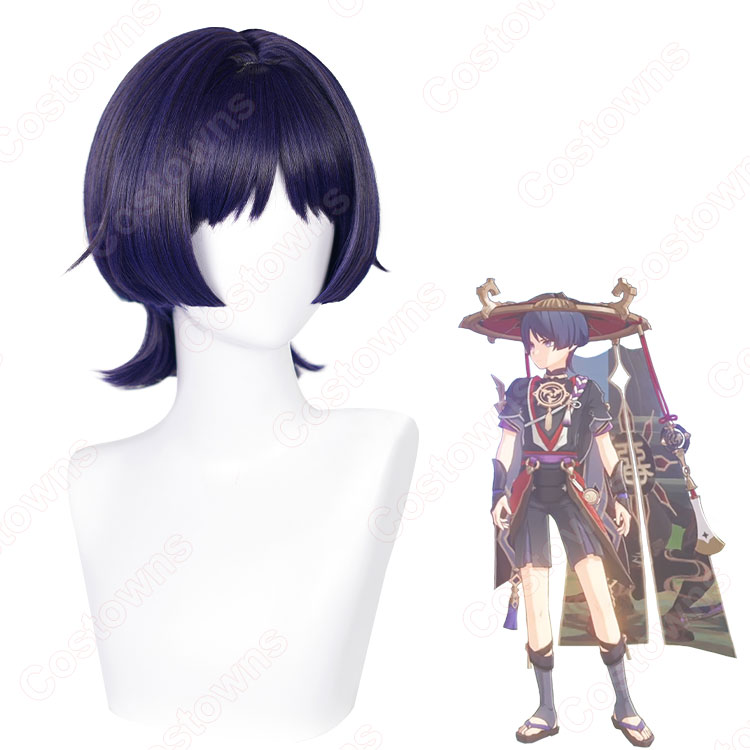 原神 スカラマシュ 散兵 コスプレウィッグ - Costowns
