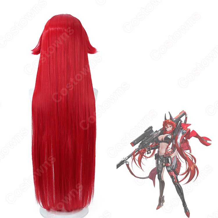 勝利の女神:NIKKE レッドフード コスプレウィッグ - Costowns