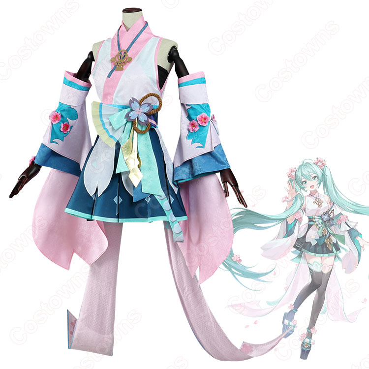 【中古】コスプレ衣装 初音ミク 陰陽師ver. フルセット b5b931a626bd455f95f92b6d5adeb5