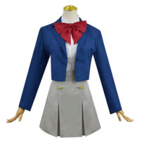 魔法少女にあこがれて 阿古屋真珠 コスプレ衣装 制服(魔法少女にあこがれて コスプレ衣装)