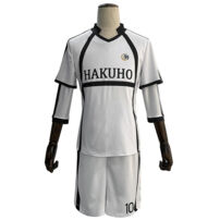 ブルーロック 御影玲王 コスプレ衣装 白宝高校サッカー部 ユニフォーム(ブルーロック コスプレ衣装)