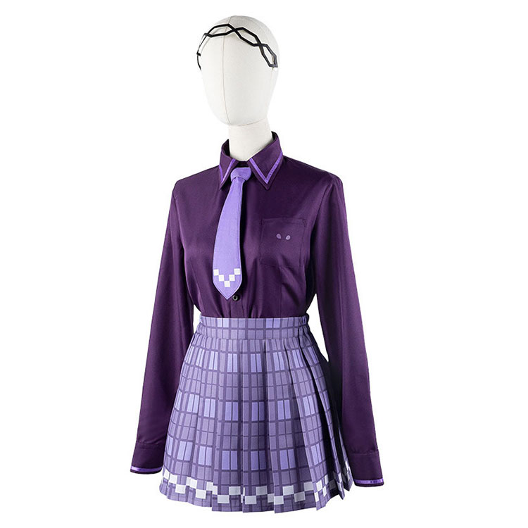 ホロライブ 紫咲シオン 新衣装 コスプレ 女性用Mサイズ 小物付き ホロライブ 紫咲シオン 新衣装 コスプレ 女性用Mサイズ 小物付き