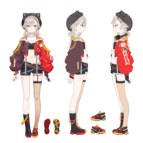 VTuber ぶいすぽっ! 小森めと コスプレ靴(202×202)