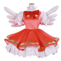 カードキャプターさくら 木之本桜 バトルコスチューム コスプレ衣装(カードキャプターさくら コスプレ衣装)