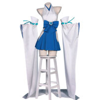 魔法少女にあこがれて マジアアズール薄氷巫女 コスプレ衣装 巫女服(魔法少女にあこがれて コスプレ衣装)