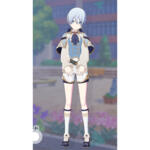 プロジェクトセカイ カラフルステージ！ feat. 初音ミク あなたのために１杯を 宵崎奏 コスプレ衣装 ライブ衣装 淡く揺れる騎士装束